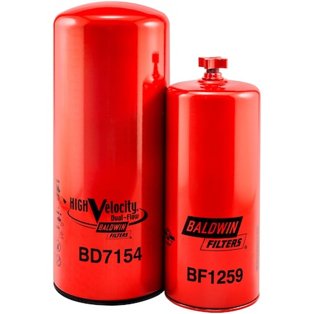 Baldwin Filters Engine Oil Filter Kit, BK6341 BK6341